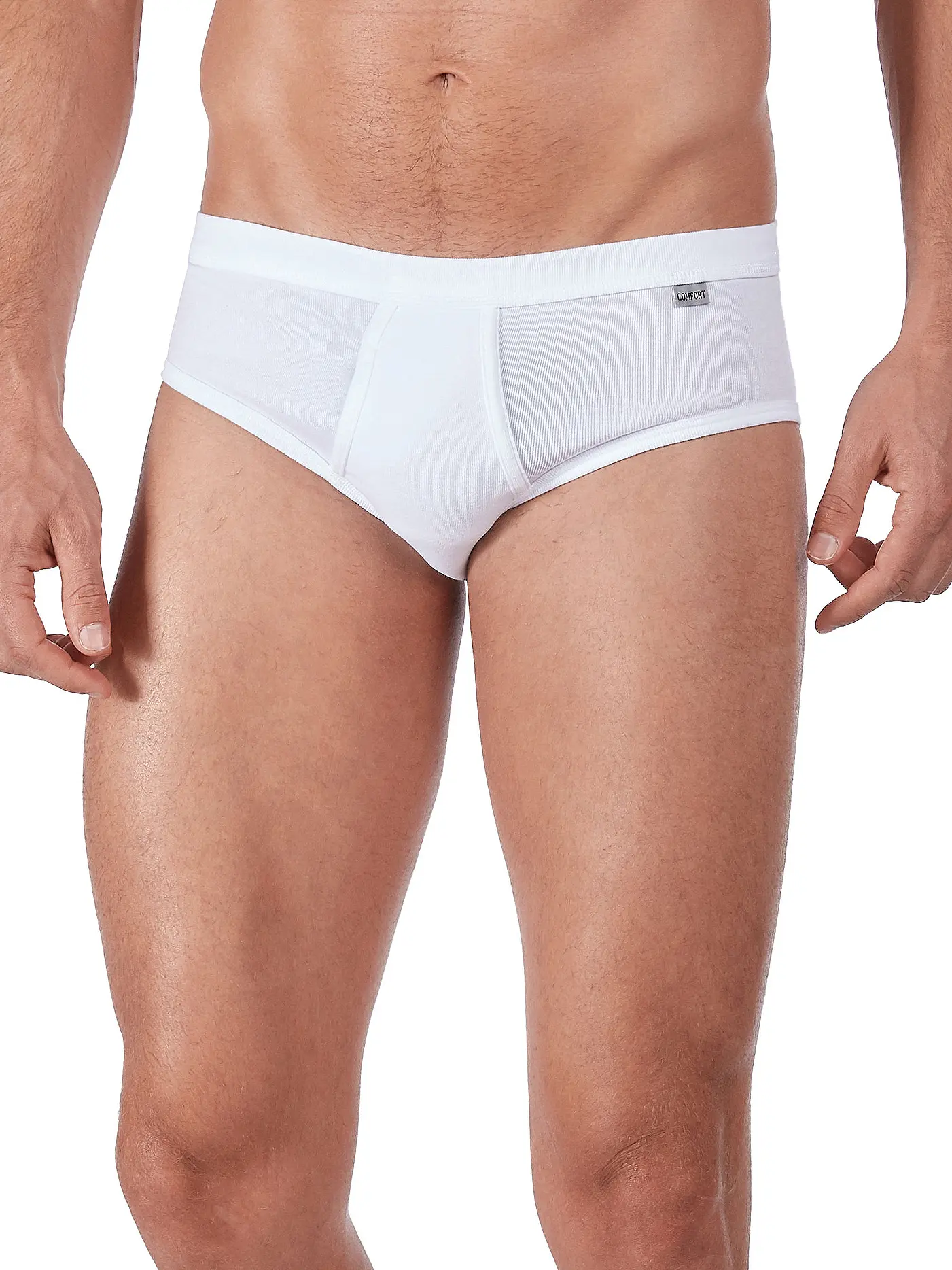 HUBER | Slip "Comfort" (Marine) | weiss